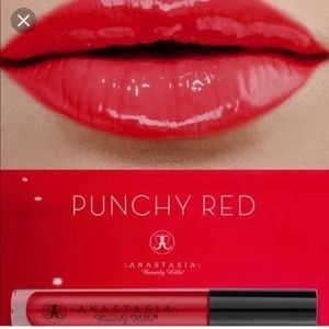 ABH "Punchy Red" lip gloss